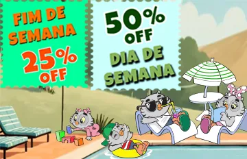 Imagem do pacote de Fim de Semana e Dia de Semana