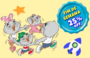 Infância divertida, gente grande feliz!