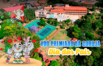Imagem do pacote de Voo Premiado da coruja