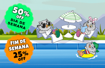 Imagem do pacote de Fim de Semana e Dia de Semana